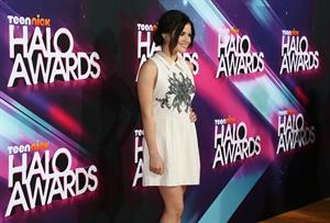 Lucy Hale TeenNick HALO awards in Hollywood 11/17/12 