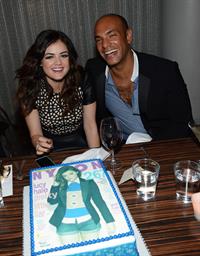 Lucy Hale NYLON celebrates Dec/Jan Cover Star Lucy Hale in Los Angeles 12/7/12 