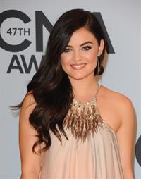 Lucy Hale at the 47th annual CMA Awards