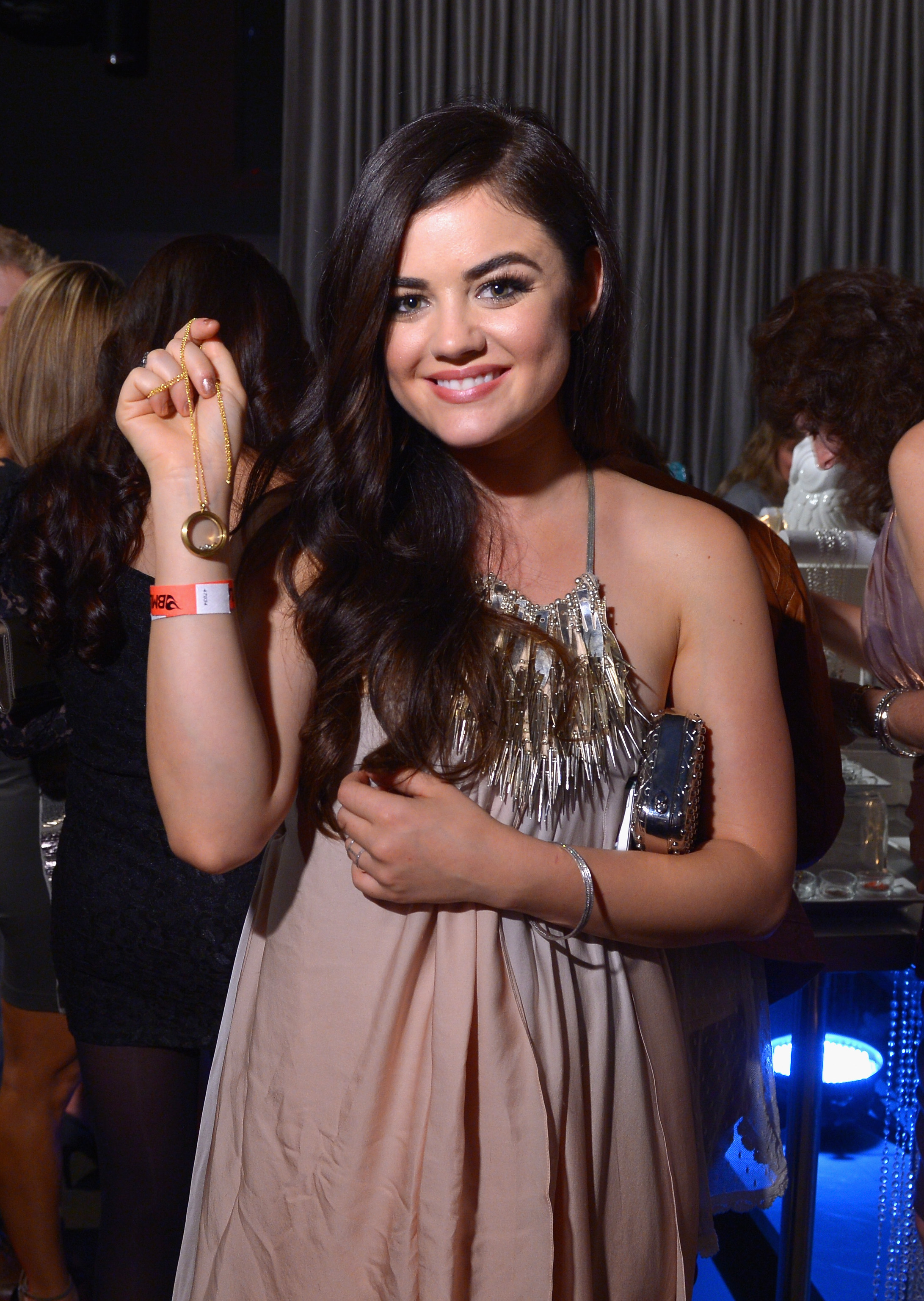 Lucy Hale at the 47th annual CMA Awards