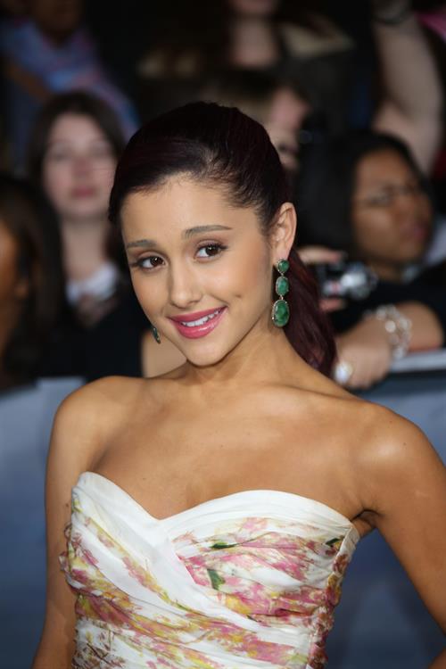 Ariana Grande at the Breaking Dawn Part 2 premiere