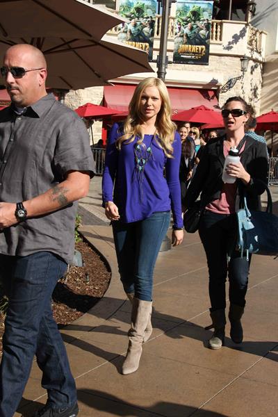 Laura Prepon at The Grove in Los Angeles on January 5, 2012