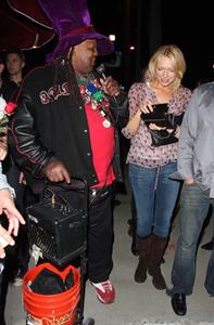At Trousdale nightclub in L.A. - April 6, 2010