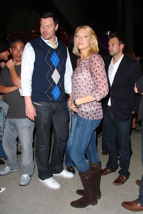 At Trousdale nightclub in L.A. - April 6, 2010