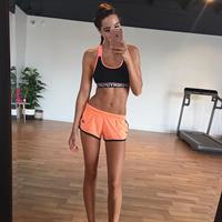 Kayla Itsines taking a selfie