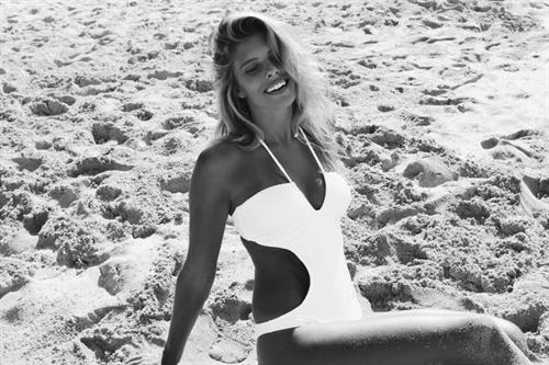 Natasha Oakley in a bikini