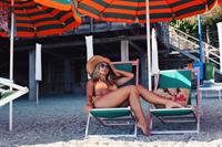 Natasha Oakley in a bikini