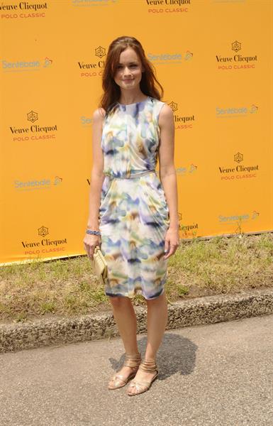 Alexis Bledel at the 2010 Veuve Clicquot Manhatten Polo Classic on June 27, 2010