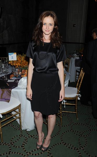 Alexis Bledel at the Jed Foundation's 9th Annual Infinite Possibilities Gala October 6, 2010