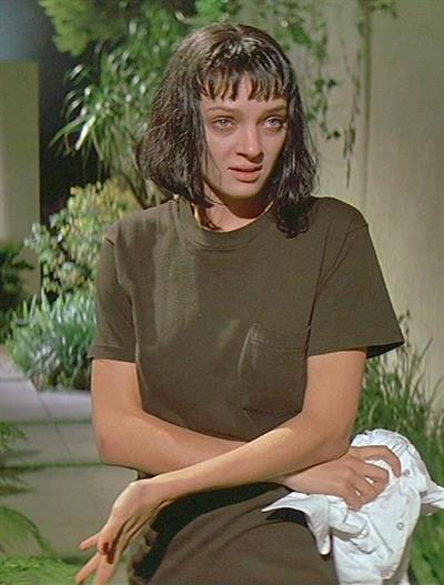 Uma Thurman in Pulp Fiction