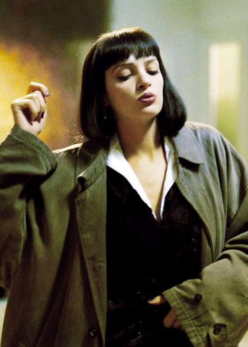 Uma Thurman in Pulp Fiction