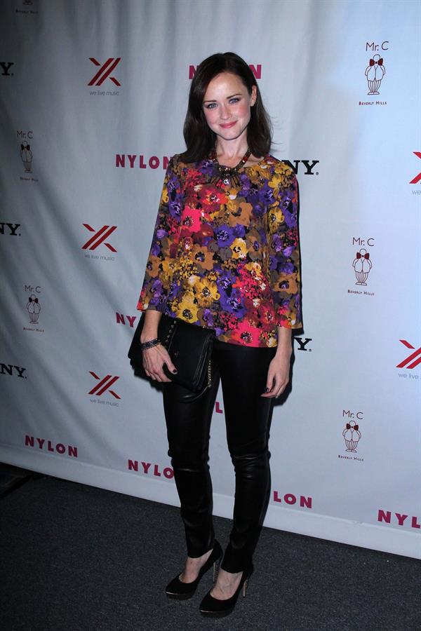 Nylon Magazine September TV Issue Launch party in Beverly Hills Sept 15, 2012