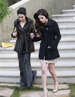 Selena Gomez headed to the Golden Globe Awards in LA January 13, 2013 