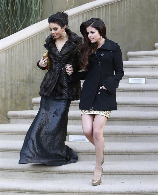 Selena Gomez headed to the Golden Globe Awards in LA January 13, 2013 