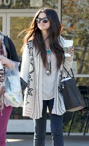 Selena Gomez in Burbank January 16, 2013 