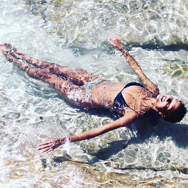 Ariela Oliveira in a bikini