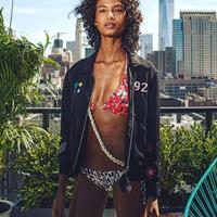 Ariela Oliveira in a bikini