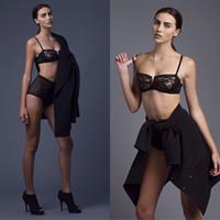 Anna Wolf in lingerie