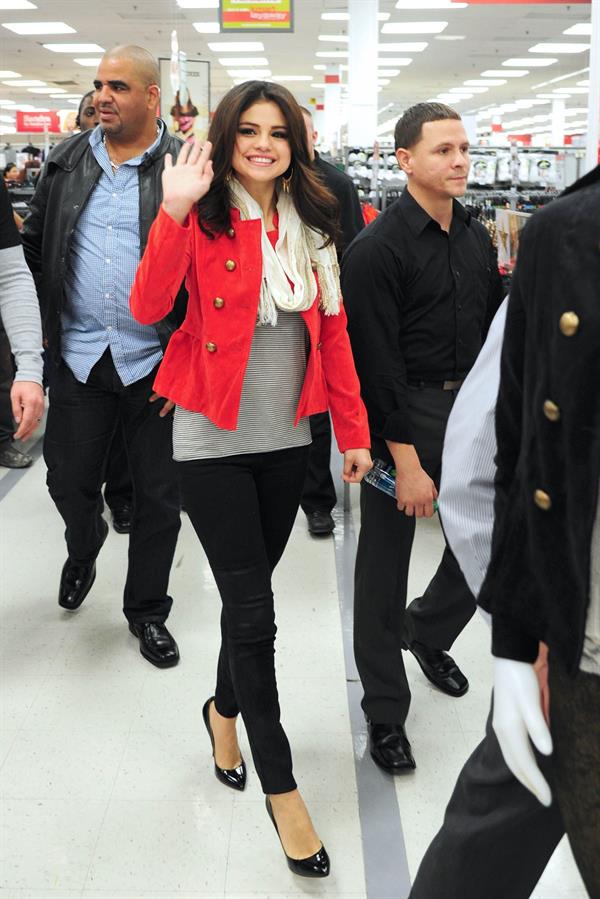 Selena Gomez At K-Mart November 12, 2012