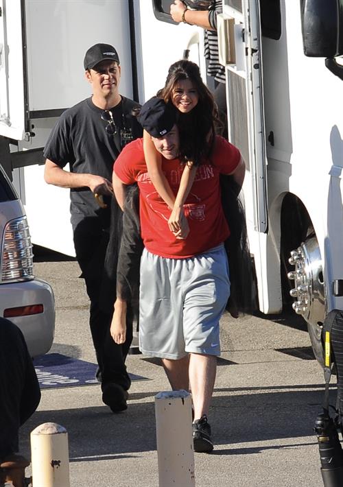 Behind the scenes of Selena Gomez's new video, 'Who Says' 