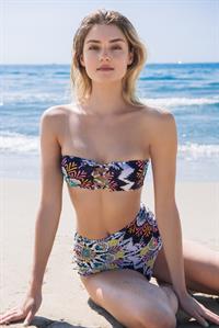 Vika Levina in a bikini