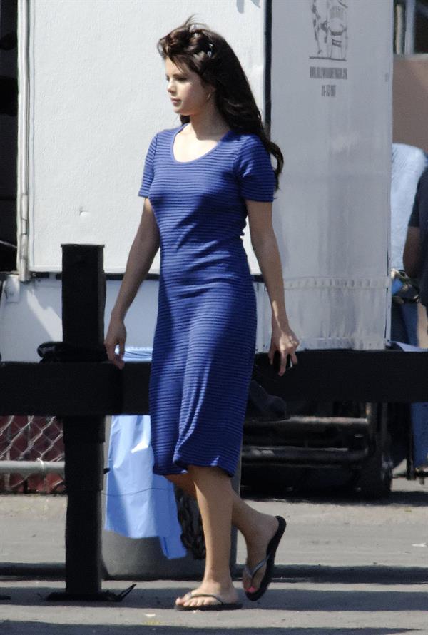 Selena Gomez - on the set of 'Parental Guidance Suggested' in Los Angeles August 04, 2012