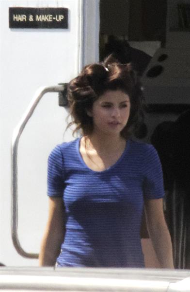 Selena Gomez - on the set of 'Parental Guidance Suggested' in Los Angeles August 04, 2012