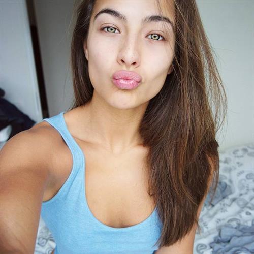 Nochtli Peralta Alvarez taking a selfie
