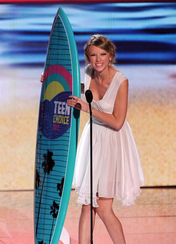 Taylor Swift at the 2012 Teen Choice Awards in Universal City July 22, 2012 