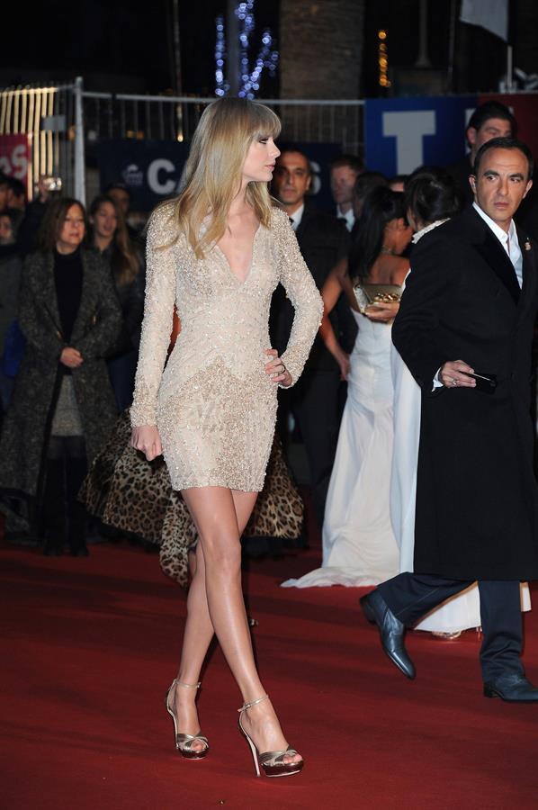 Taylor Swift NRJ Music Awards 2013 in Cannes January 26, 2013