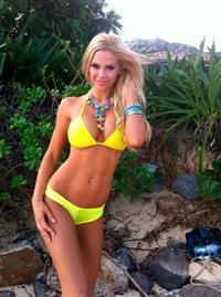 Jessa Hinton in a bikini