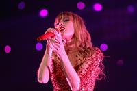 Taylor Swift on stage at the KIIS FM 2012 Jingle Ball concert at Nokia Theatre in Los Angeles - December 1, 2012 