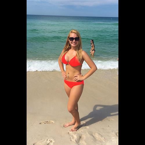 Mariah Alexis Vest in a bikini