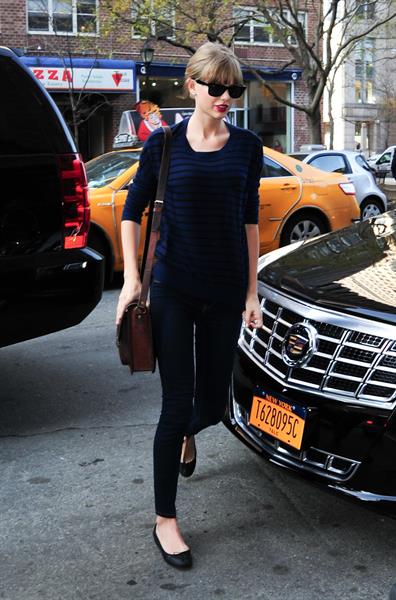 Taylor Swift out and about in New York March 12, 2012