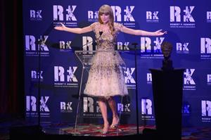 Taylor Swift Ripple of Hope Gala at The New York Marriott Marquis March 12, 2012 
