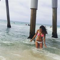 Kylie Bunbury in a bikini