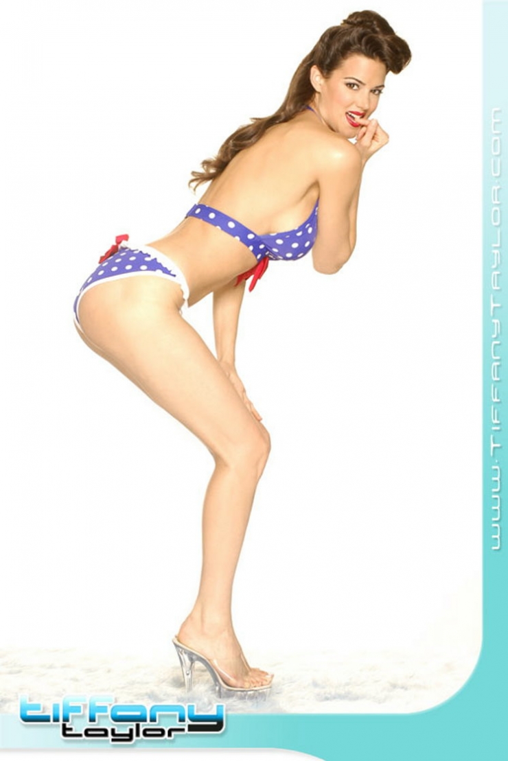 Tiffany Taylor in a bikini