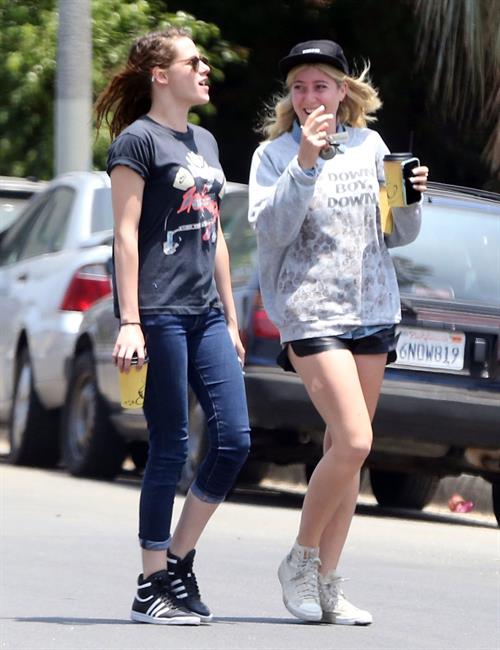 Kristen Stewart out in Los Feliz 6/7/13 