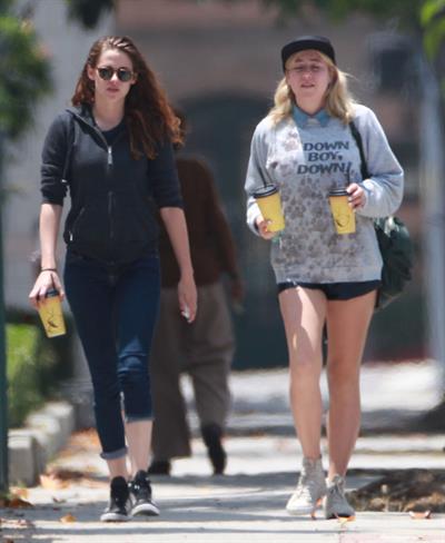 Kristen Stewart out in Los Feliz 6/7/13 