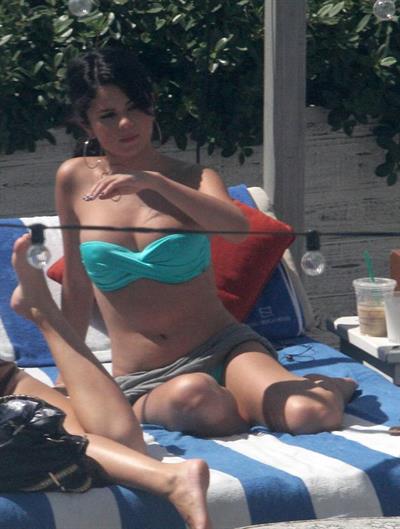 Selena Gomez in a bikini