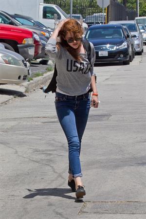 Kristen Stewart walking in Los Angeles - June 13, 2013 