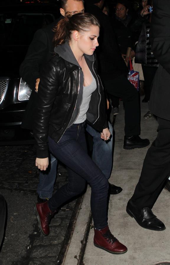 Kristen Stewart at the 'On the Road' after party at Abe and Arthur's in New York City December 13, 2012 