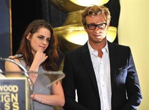Kristen Stewart at Hollywood Foreign Press Association's Cecil B. Demille Award presentation in Beverly Hills 11/1/12