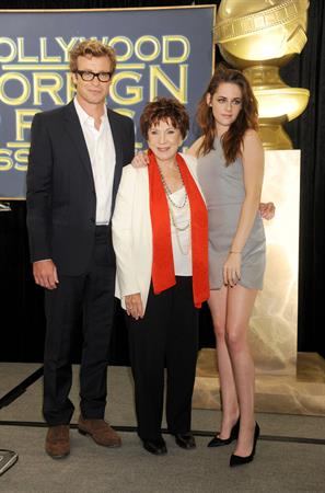 Kristen Stewart at Hollywood Foreign Press Association's Cecil B. Demille Award presentation in Beverly Hills 11/1/12