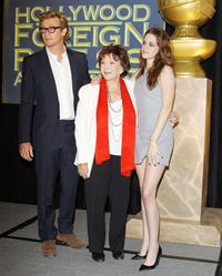 Kristen Stewart at Hollywood Foreign Press Association's Cecil B. Demille Award presentation in Beverly Hills 11/1/12