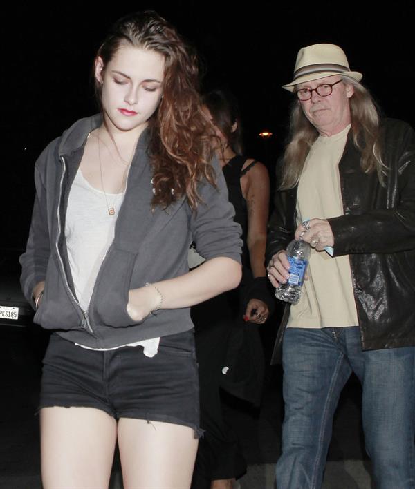 Kristen Stewart - Florence and the Machine concert Los Angeles 10/7/12 