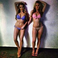 Angelika Nina Melnyk in a bikini