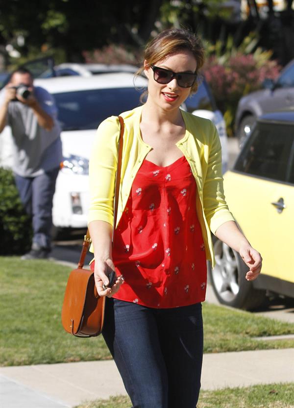 Olivia Wilde walking in Santa Monica on March 3, 2012 