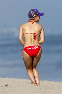 Hayden Panettiere in a bikini - ass