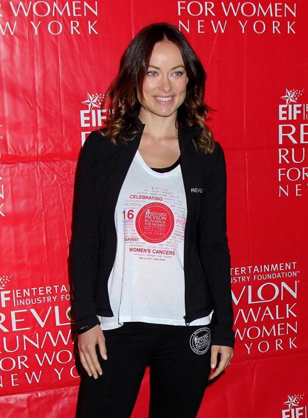 Olivia Wilde at Revlon Run/Walk For Women in New York City - May 4, 2013